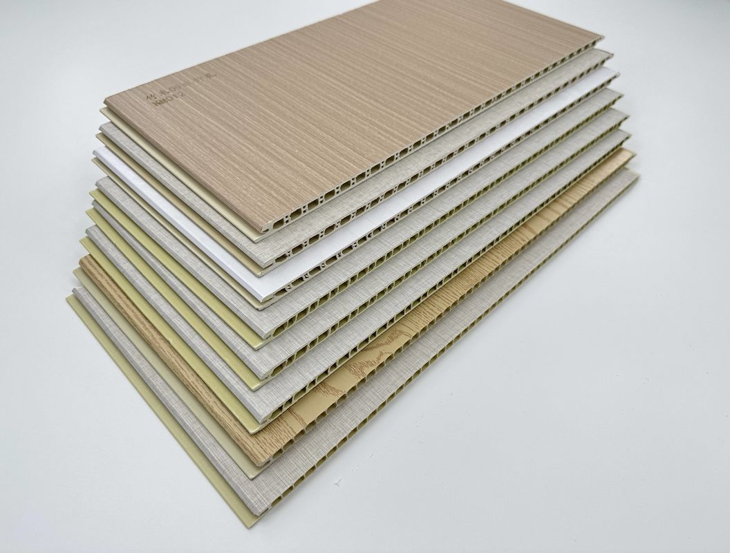 Tablero de madera de bambú de la pared de la fibra de la decoración interior fácil limpiar 5-9m m