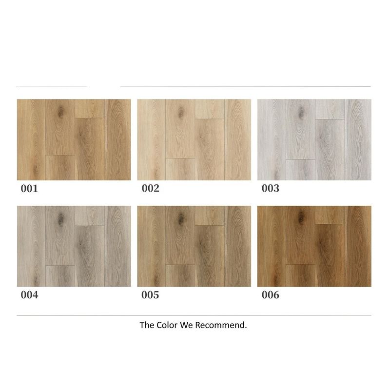 El grano de madera Unilin hace clic el suelo híbrido del tablón del vinilo del PVC del suelo 7m m del proceso estadístico