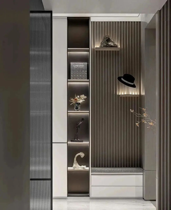 Resistencia ULTRAVIOLETA del listón del CE/ISO9001 Wpc del panel de los paneles decorativos de madera de Wpc