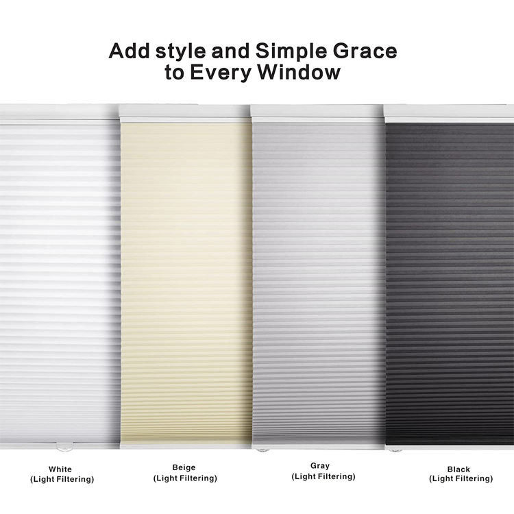 El panal de filtración ligero de la noche del día ciega la sombra celular sin cuerda del hotel