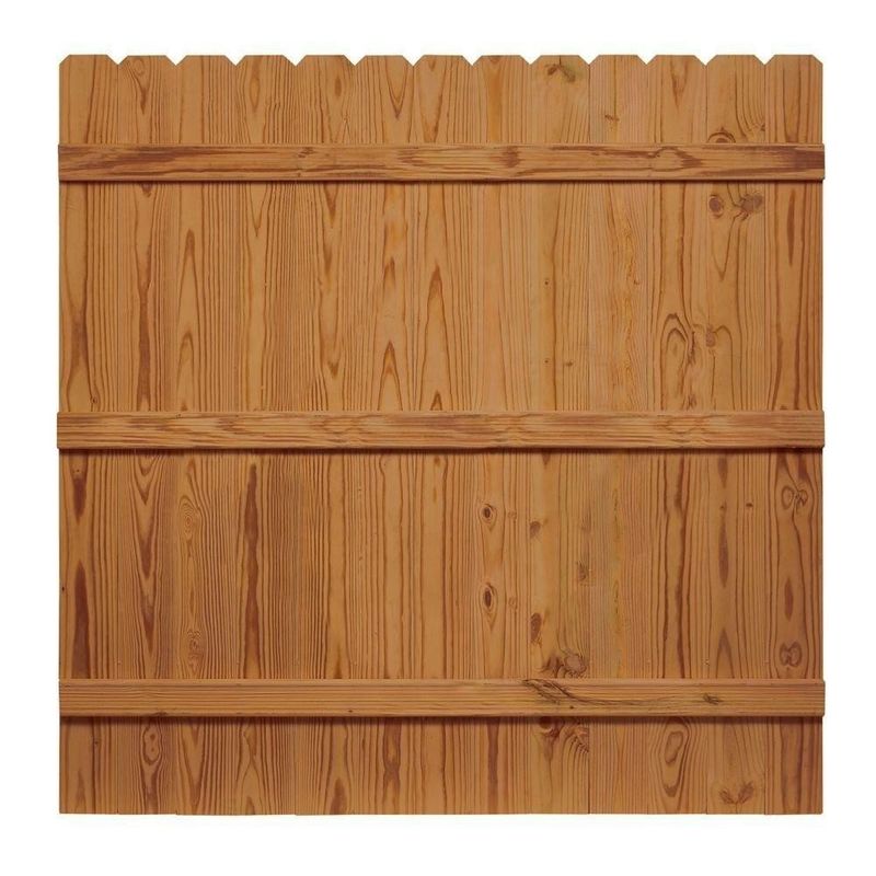 Yarda 8 pie alto Cedar Wood Fence Panel Outdoor Cedar Border Fence del FSC