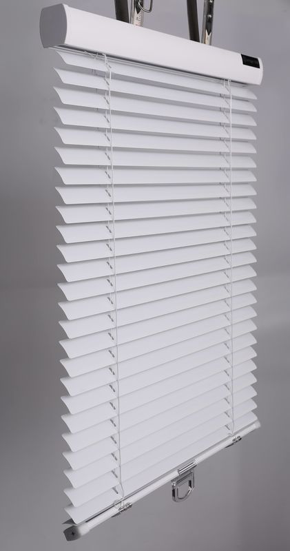 Persianas sin cuerda venecianas de aluminio de la cortina de la decoración de la ventana para los hospitales