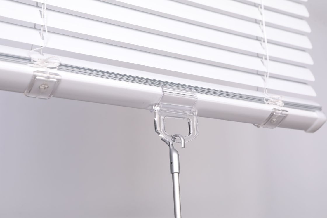 Persianas sin cuerda venecianas de aluminio de la cortina de la decoración de la ventana para los hospitales