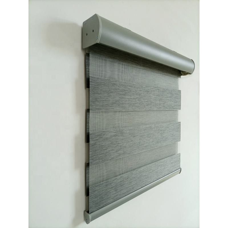 La cortina sin cuerda de la prueba ULTRAVIOLETA ciega día y noche al peso ligero de las persianas de ventana