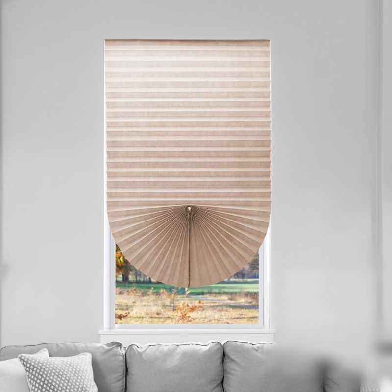 La cortina sin cuerda minimalista ciega 35 pulgadas que el rodillo de 78 pulgadas de ancho sombrea L 1PC 1 FIJADO