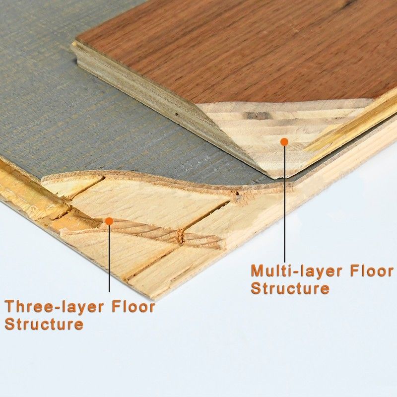 20 colores atan con alambre la madera dura dirigida roble cepillada que suela el grueso de 18m m