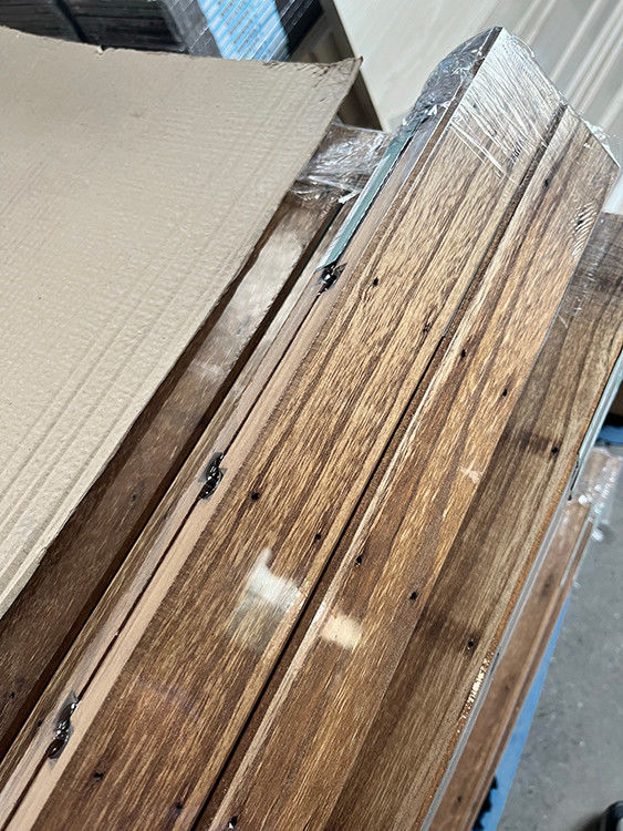 Decoración casera vintage 12 mm paneles de madera de ingeniería tamaño personalizado