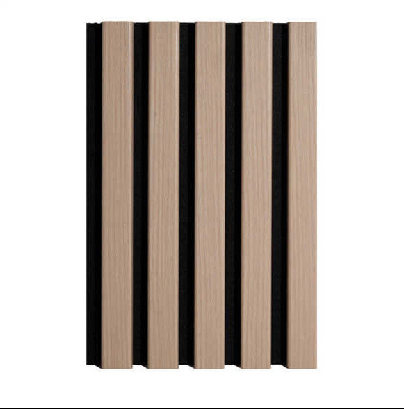 El estilo de 21 mm interior Wpc panel de pared de madera MDF base de pizarra acústica con núcleo de PET