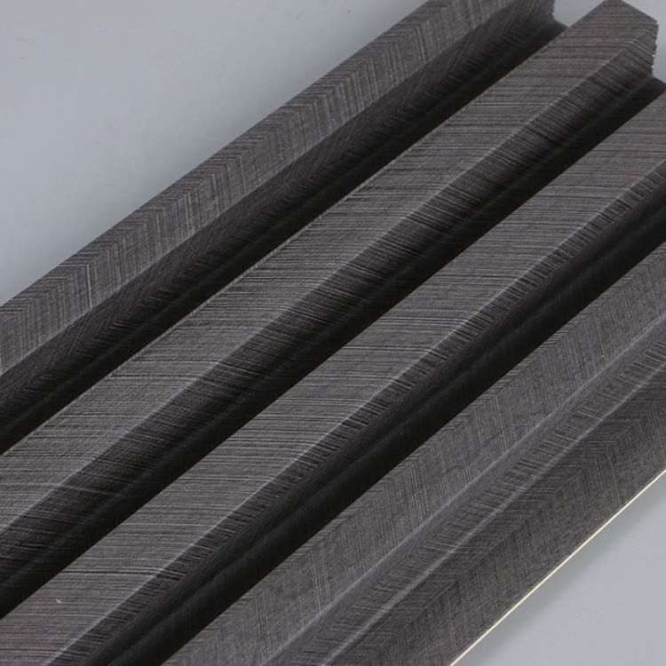 Materiales de construcción para casas decorativas Económicos Grano de madera PVC paneles de pared de WPC