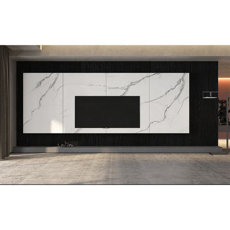 Impermeable 3mm 4mm 5mm Click Plano de plástico de vinilo de PVC Panel de pared tablero SPC hoja de suelo