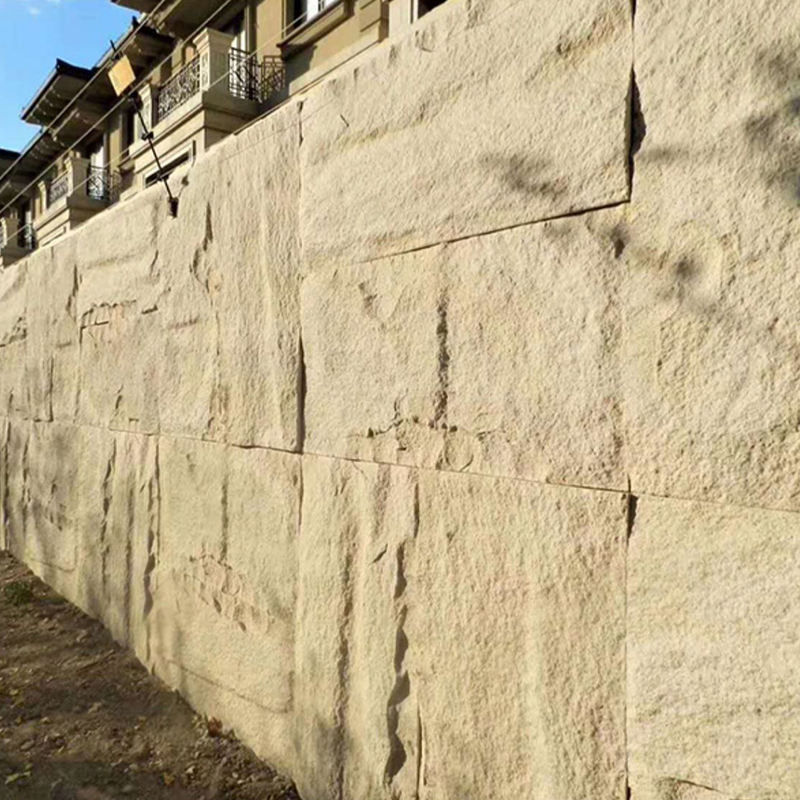 Compras al por mayor Piedra de PU impermeable 3D Decoración exterior Interior Decoración de piedra Panel de pared de piedra artificial de PU