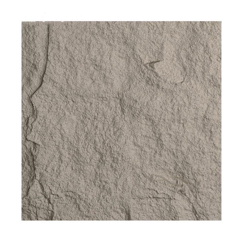 Panel de pared de piedra de PU artificial Pared exterior de ladrillo de piedra Decoración de revestimiento Proof Fire Superficie de piedra natural