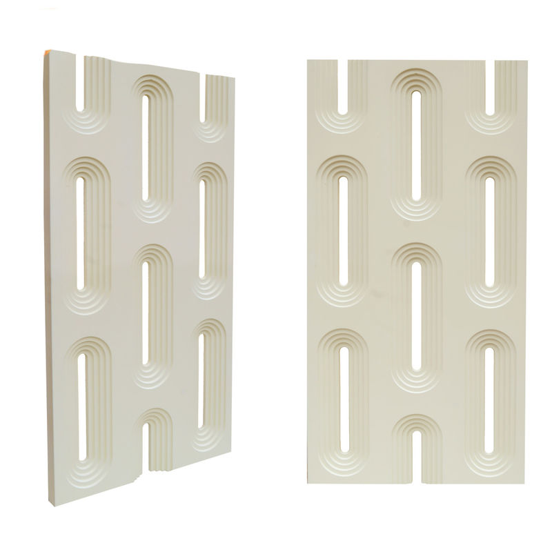 Plata de chapa de chapa de piedra artificial de poliuretano de piedra para revestimiento de paredes exteriores e interiores