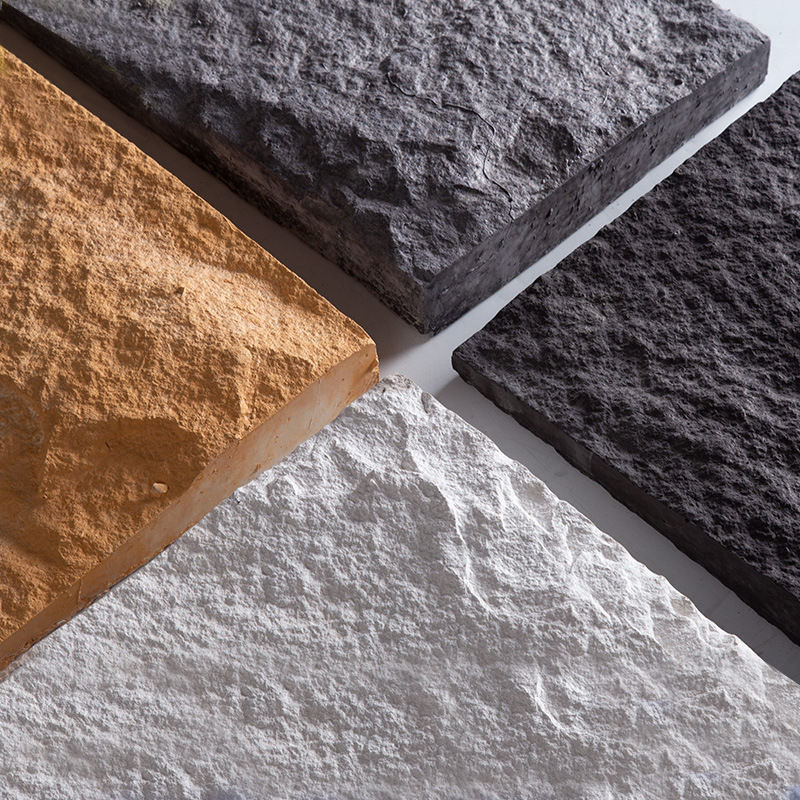 Panel de Pared de Piedra de hongo de mayor tamaño PU Paneles de Pared de Piedra de Piedra Para Decoración