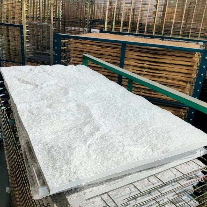 Pared interior y exterior Panel de piedra de PU Panel de piedra artificial de piedra