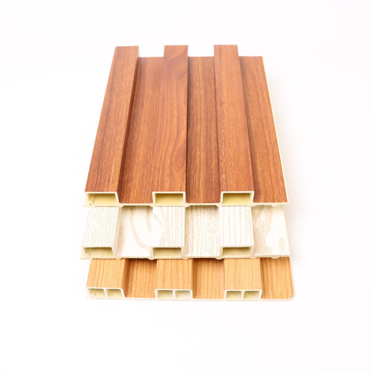 SONSILL Morden Design Personalizable impermeable interior Panel de pared de WPC Decoración interior Panel de pared de WPC Substituto de madera