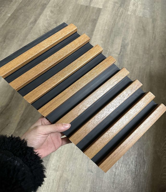 SONSILL UTO Grano de madera Pvc Decoración de interiores Wpc Panel de pared flotante Revestimiento de interiores