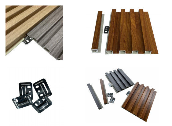 Hermosa hoja de WPC de alta calidad para paneles interiores de pared decorativa