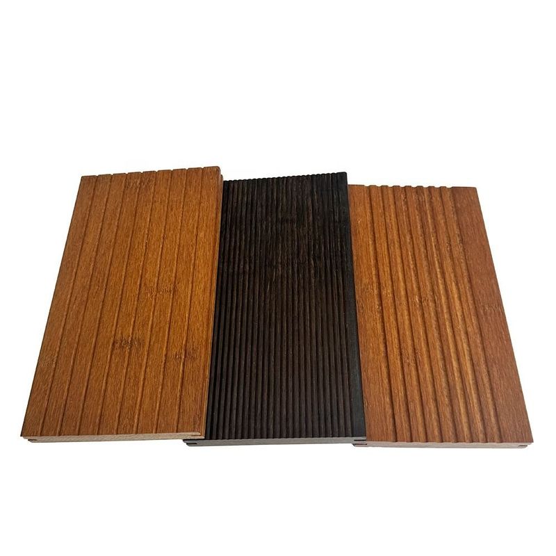 4 a 6 años de crecimiento de cubierta de piso exterior cubierta de chapa de bambú sólido cubierta compuesta no plástica