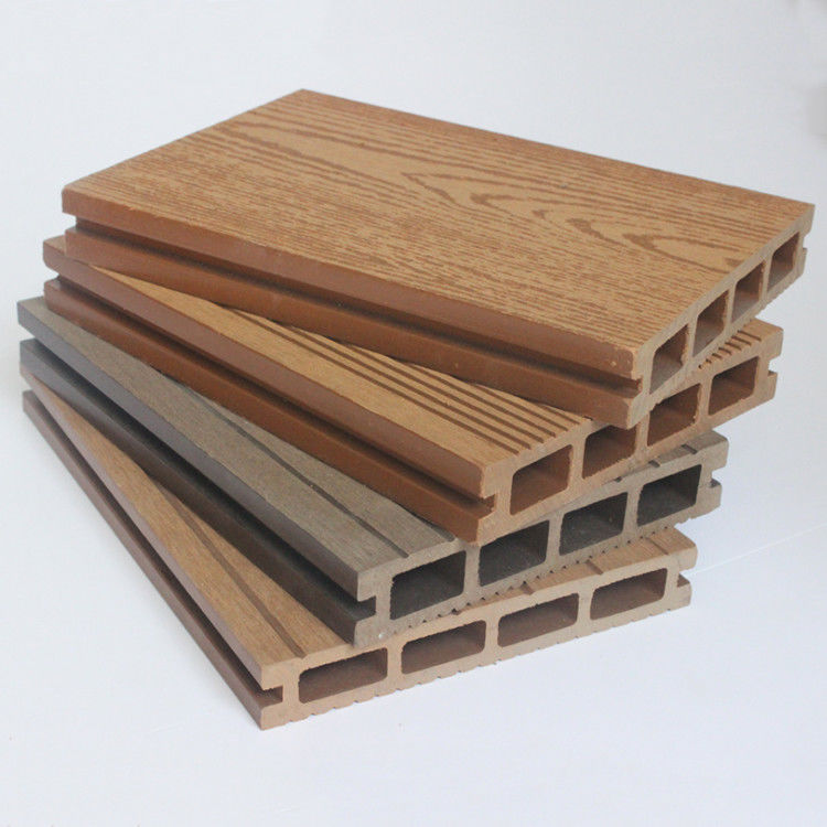 2024 Diseño nuevo más popular impermeable antiderrapante hueco exterior terraza cubierta cubierta terraza Wpc terraza azulejos de suelo