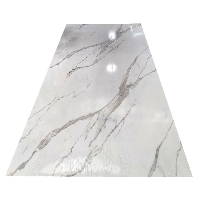 Panel de revestimiento de pared de PVC de marmol UV