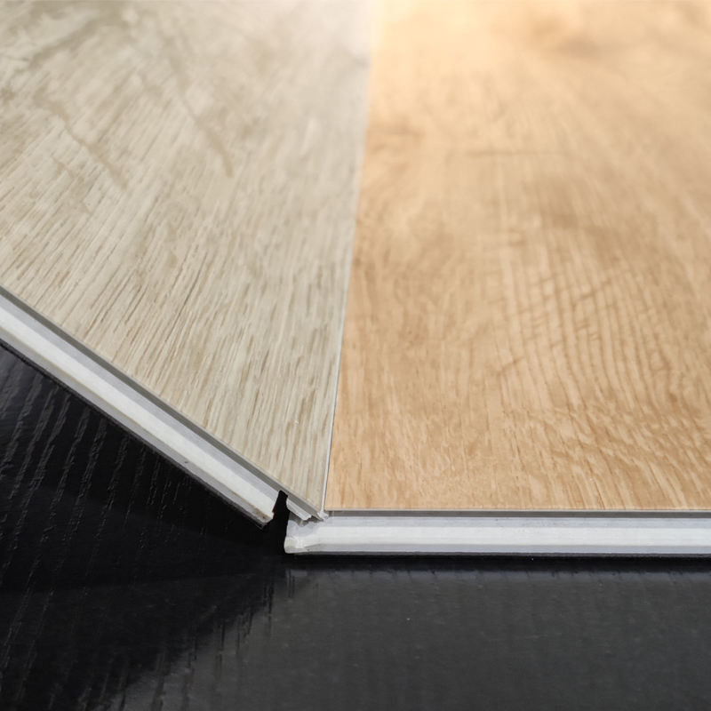 Gimnasio de caucho autoadhesivo laminado de plástico de madera maciza cuadrada de mármol tienda de campaña super absorbente de madera de parquet de vinilo de madera