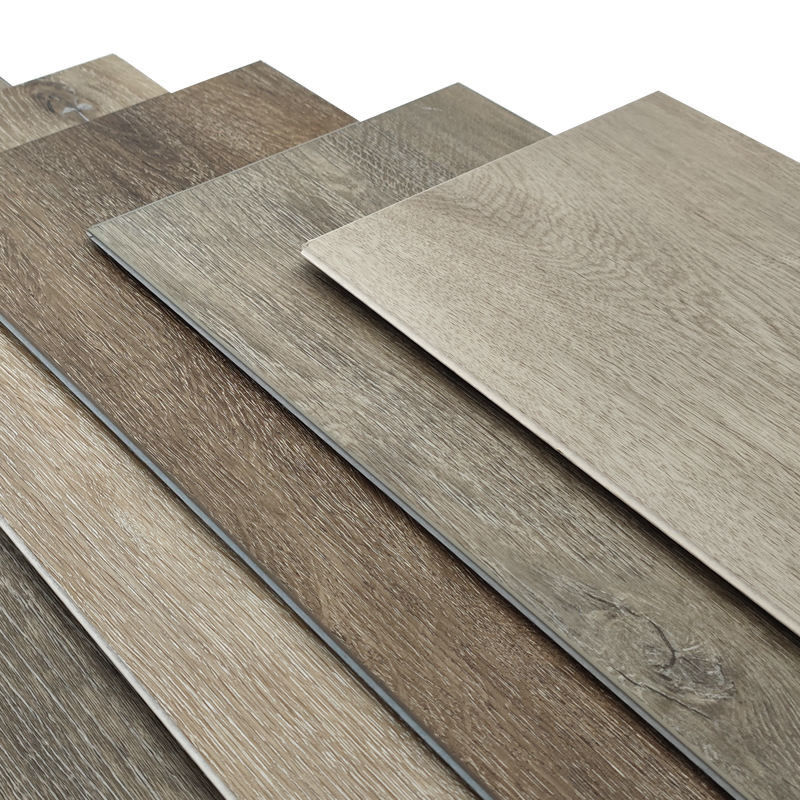 Gimnasio de caucho autoadhesivo laminado de plástico de madera maciza cuadrada de mármol tienda de campaña super absorbente de madera de parquet de vinilo de madera