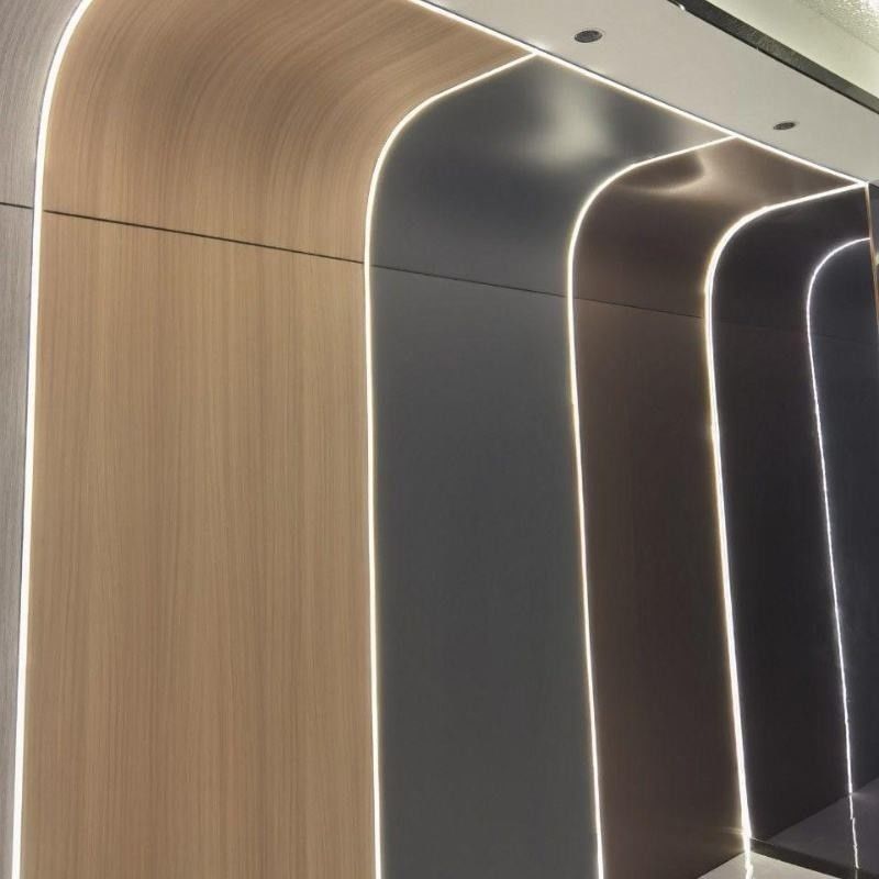 China fábrica de venta de bambú carbón de madera chapa 4X8 paneles de pared panel de pared wpc para paredes de fondo