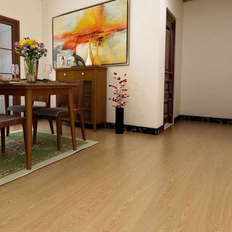 Piso de madera plástica comercial de tablón de suelo de tejas de PVC piso de vinilo wpc piso de PVC