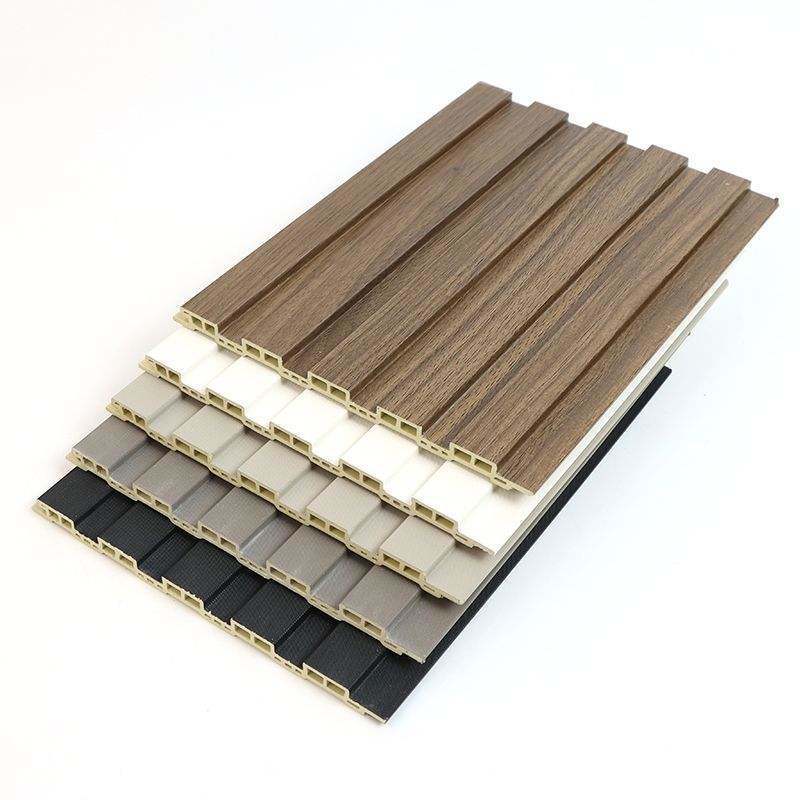 Mejore sus interiores de casa con estilo con paneles de pared modernos de PVC UV WPC: los mejores diseños de paneles de pared de interior de WPC con flauta