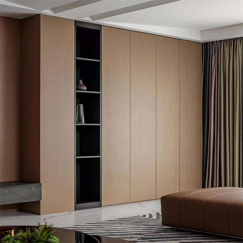 Ventas directas de fábrica Tablero de bambú de carbón de madera Tablero de cristal de carbono de madera Tablero de pared de chapa