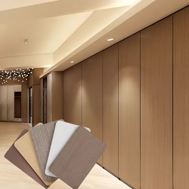 Ventas directas de fábrica Tablero de bambú de carbón de madera Tablero de cristal de carbono de madera Tablero de pared de chapa