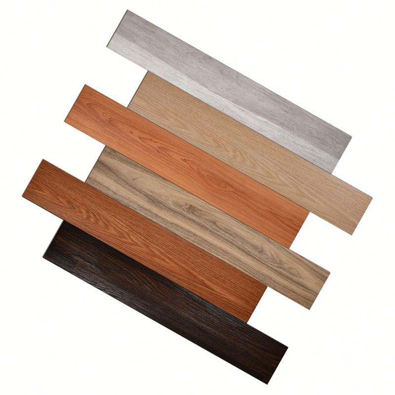 Precio de fábrica de pisos de vinilo de lujo autoadhesivos Lvt de 2,0 mm, piso de PVC impermeable y resistente al fuego