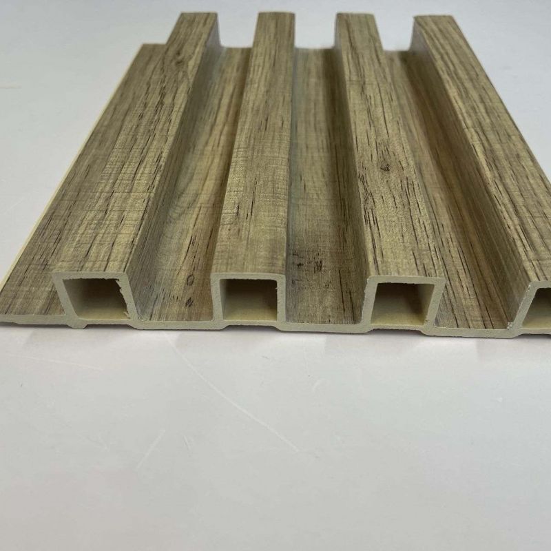 Vendedor mayorista cuadrado hueco de buena calidad panel de pared Wpc interior de alta resistencia fácil de instalar