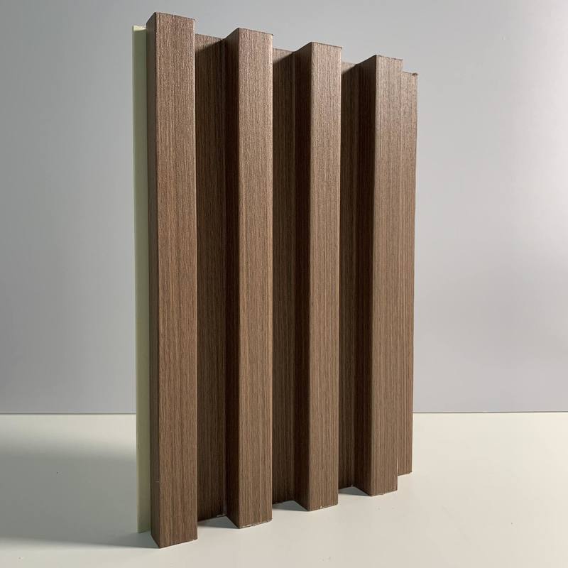 Vendedor mayorista cuadrado hueco de buena calidad panel de pared Wpc interior de alta resistencia fácil de instalar