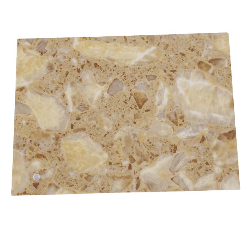 4x8 pies PVC UV Hoja de mármol PVC UV Panel de pared de mármol Panel alternativo de mármol Reemplazo de 3 mm Hoja de PVC UV