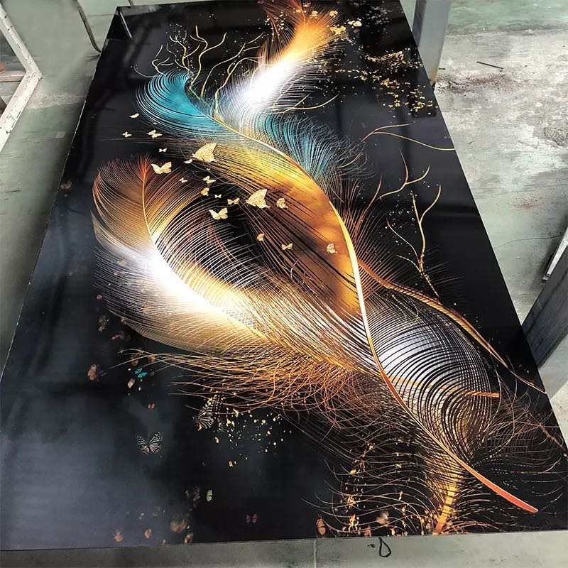 4x8 pies PVC UV Hoja de mármol PVC UV Panel de pared de mármol Panel alternativo de mármol Reemplazo de 3 mm Hoja de PVC UV