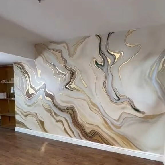 Panel de pared de mármol UV de color rosa para decoración de dormitorio