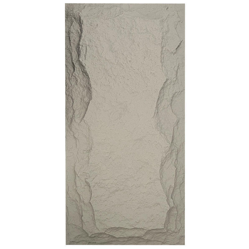 Interior multifuncional de peso ligero Pu revestimiento de chapa de roca artificial exterior de decoración 3D panel de pared de piedra de alta calidad