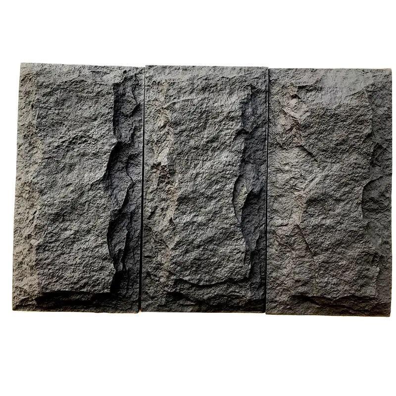Impresora de agua PU espuma de piedra falsa poliuretano de piedra artificial PU panel de pared de piedra de cultivo PU panel de pared de piedra