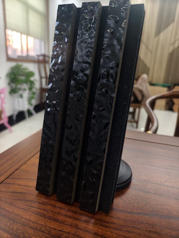 Nuevo patrón de onda paneles acústicos para aislamiento acústico reducción de ruido paneles de pared decoración de interiores modernos