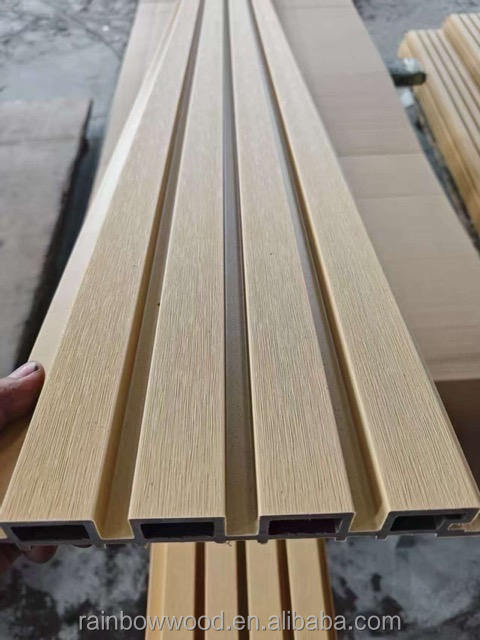 Panel de pared compuesto WPC a prueba de agua moderno para uso exterior en edificios comerciales-precio bajo