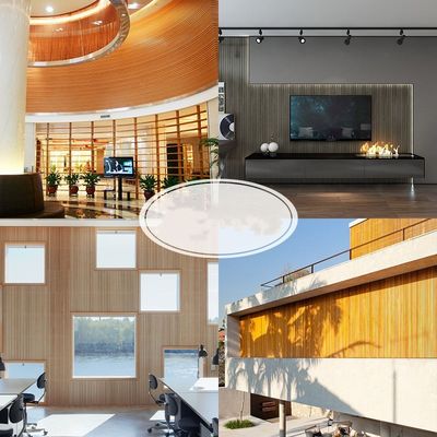 Instalación rápida interior respetuosa del medio ambiente del panel de pared de WPC 159MM*10M M