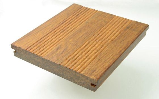 El tablero de madera de bambú FSC del Decking compuesto de bambú comercial certificó