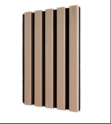 El estilo de 21 mm interior Wpc panel de pared de madera MDF base de pizarra acústica con núcleo de PET