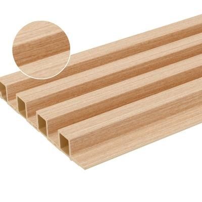 Revestimiento interior de madera de plástico compuesto de cubierta flotante de madera de vinilo de madera decorativa 3D panel de pared de WPC