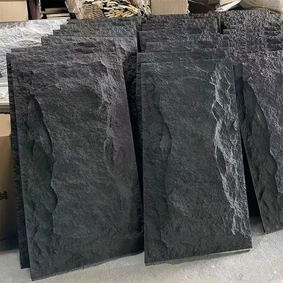 Venta caliente Piedra cultural de PU artificial para decoración exterior Paneles de pared de cuero falso Piedra ligera