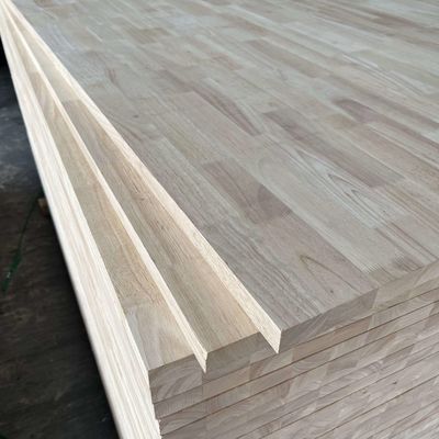 1220x2440mm madera de caucho de pino Dedo de tablero conjunto para muebles