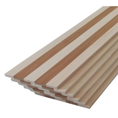 Fabricantes Tableros de madera de álamo mezclado blanqueado directamente carbonizado