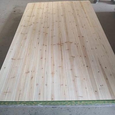 Fabrica de venta caliente de tablas de madera de abeto chino tablas de muebles de madera de borde de abeto personalizado